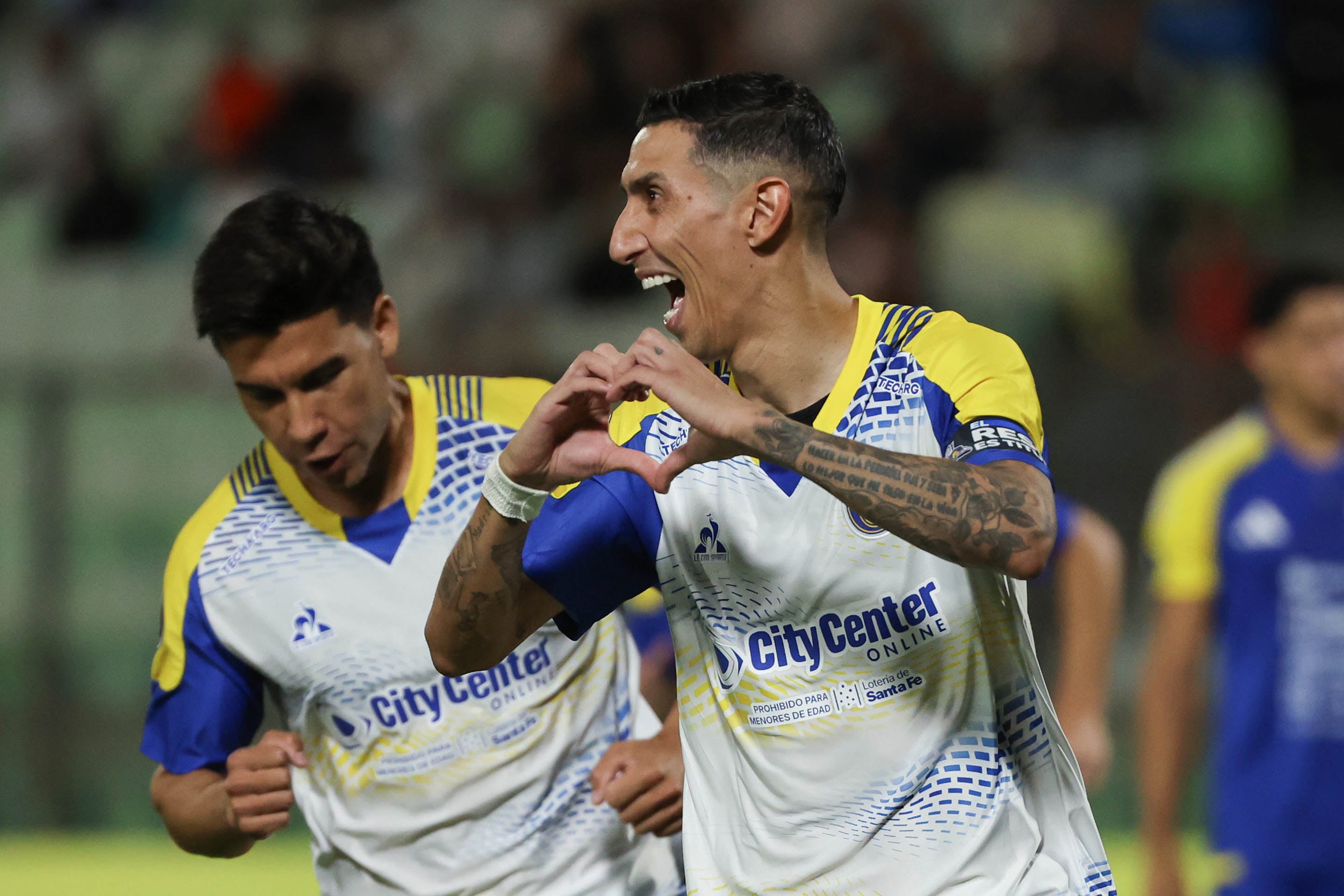 Ángel Di María es la gran figura de Rosario Central para soñar con el título (Crédito: EFE/Miguel Gutiérrez)