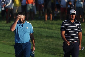 Jon Rahm y Brooks Koepka