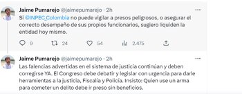 Alcalde de Barranquilla critica al Inpec por seguridad en cárceles.