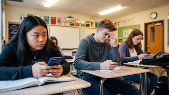 Las escuelas de EEUU se enfrentan a una reacción contra los dispositivos digitales a medida que las pantallas saturan las aulas