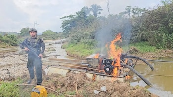 Un despliegue policial permitió la