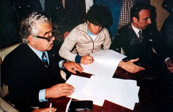 La firma del precontrato con