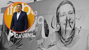 Mauricio Lizcano denunció actos de vandalismo contra su campaña y pidió garantías al Gobierno: “Dañar una valla no es hacer política”