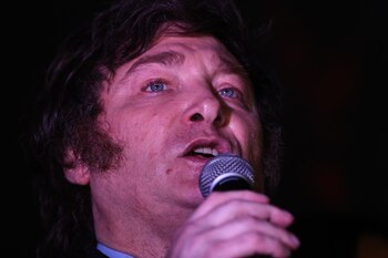 El presidente de Argentina, Javier