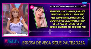 Flavia Gómez, esposa de Moisés