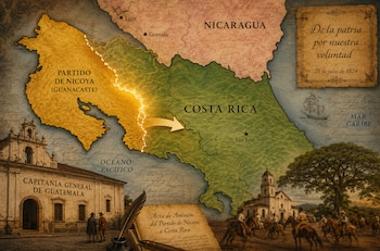 Dos siglos después, la Anexión continúa siendo una de las fechas históricas más importantes del calendario cívico costarricense. (Imagen ilustrativa Infobae)