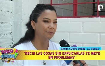 Mayra Couto hace un mea
