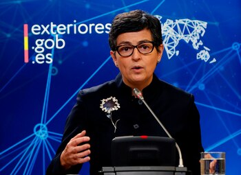 La ministra de Asuntos Exteriores,