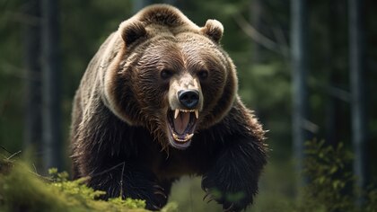 Un ataque sorpresa de oso grizzly en Wyoming dejó a hombre gravemente herido  