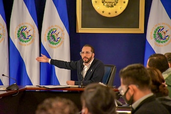 Nayib Bukele, presidente de