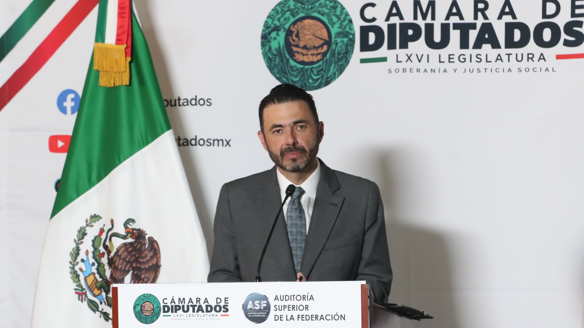 El auditor Hernández tiene mucho trabajo al frente de la ASF. (Foto: Cámara de Diputados)