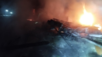 Un ataque ruso con drones