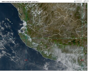 Imagen 2: GOES 16 ABI