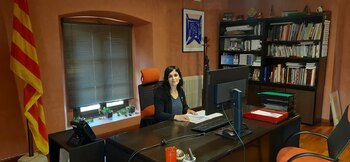 Silvia Orriols. Alcaldesa de Ripoll.