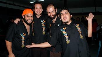 Mauricio Mesones en el grupo