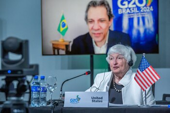 La secretaria del Tesoro Janet