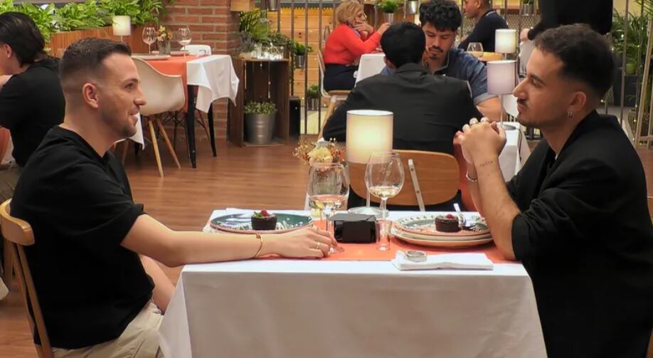 Jhon y Juan Carlos en su cita en