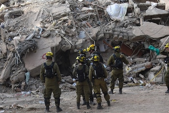 El equipo israelí de rescate concluyó un primer balance tras cuatro días de búsqueda en Cali por el terremoto del 10 de agosto - crédito Alcaldía Cali