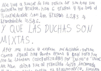 Captura de la carta de