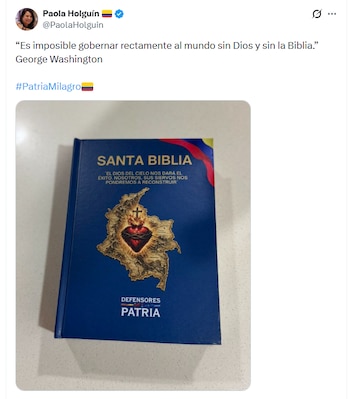 - crédito @PaolaHolguin/X