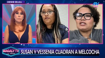 Melcochita explota contra sus hijas EN VIVO y lanza alarmante frase: “¿Quiere que me meta un balazo?”. Captura: Magaly TV La Firme.