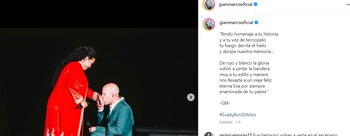 Gian Marco dedicó post a