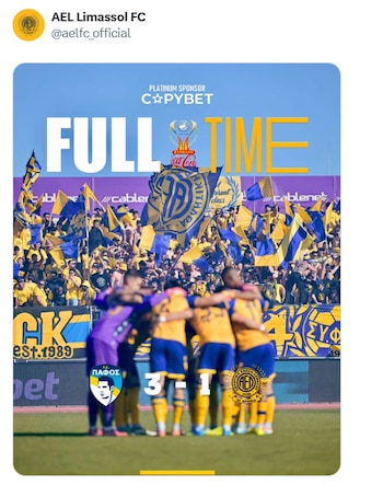 Un fallo en la semifinal ante el Pafos FC dejó al AEL Limassol fuera de la competencia europea y puso en duda la vigencia del arquero mexicano. (X/ @aelfc_official)