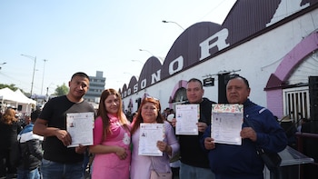 Los comerciantes del Mercado de