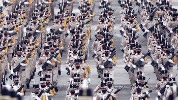 Ejército mexicano prepara desfile militar