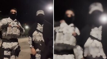 Soldados de la Guardia Nacional