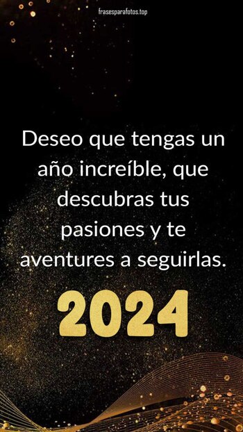 Postales e imágenes con frases motivadoras para compartir por Año Nuevo 2024