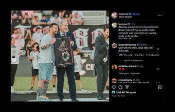 El posteo de Lionel Messi