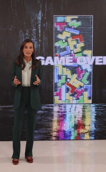La reina, presidenta de honor de Fad Juventud, ha mandado un mensaje en el 40.º aniversario de su fundación. (Casa Real)