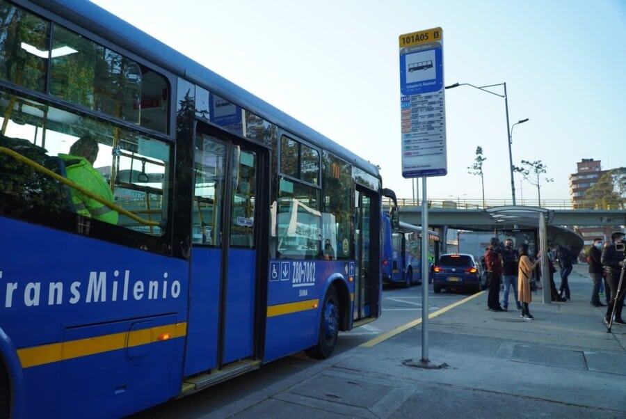 Varios puntos serán reubicados entre las calles 102 y 116; la empresa pidió planear viajes con TransMiApp y consultar canales oficiales - crédito Secretaria de Seguridad