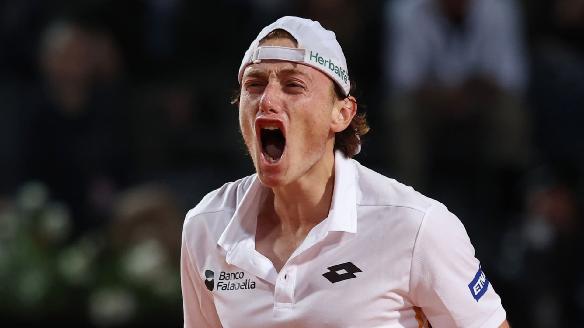 Ignacio Buse debutó con un triunfo categórico en el Masters 1000 de Roma. Crédito: Agencias