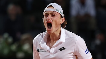 Debut soñado de Ignacio Buse en el Masters 1000 de Roma: sólida victoria y un puntazo increíble que da la vuelta al mundo