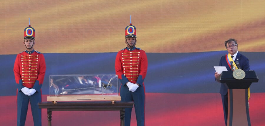Petro sacará la espada de Bolívar de la Casa de Nariño el 24 de julio: hará un recorrido hasta la Quinta de Bolívar