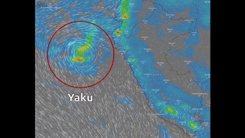 Un ciclón de características tropicales