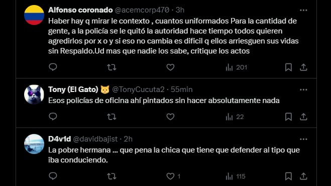 La ciudadanía reaccionó en redes sociales y las opiniones encontradas fueron protagonistas - crédito X