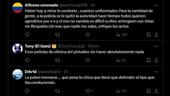 La ciudadanía reaccionó en redes