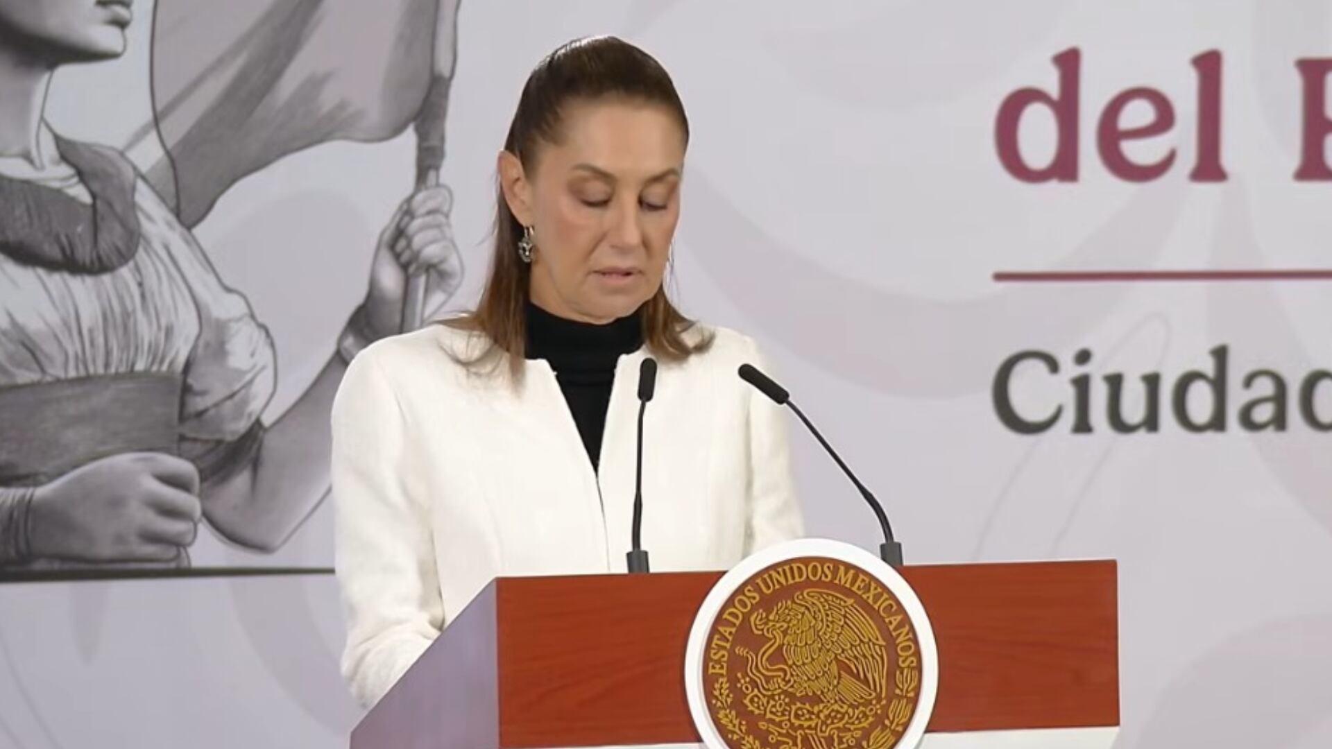 “Uy, está temblando”: el momento en el que el terremoto sorprendió a la presidenta Claudia Sheinbaum