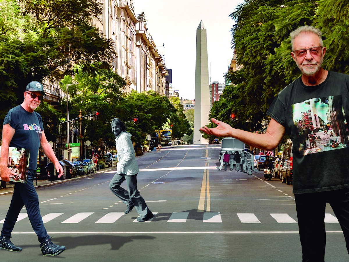 León Gieco en la portada de 4° LP
