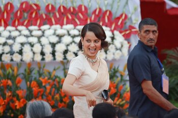 Kangana Ranaut, del Partido Bharatiya