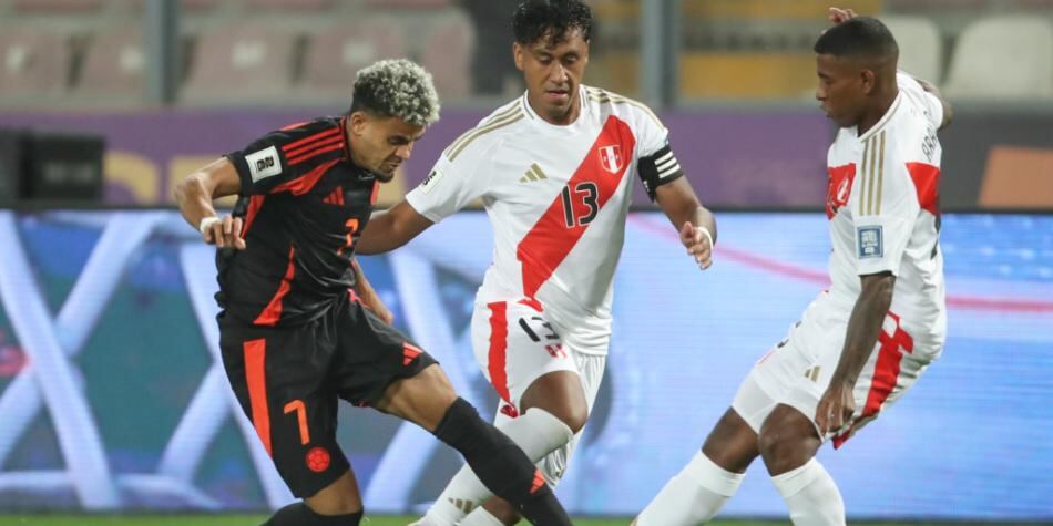 Perú y Colombia se verán por la fecha 15 el viernes 6 de junio, en la que ambos necesitan la victoria - crédito EFE