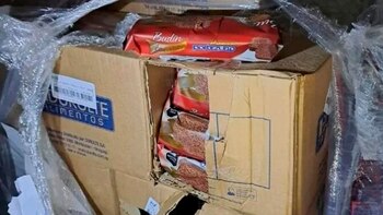 La cocaína encontrada en Bélgica