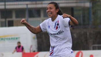 Yoreli Rincón da un susto