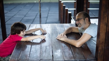 Sebastián el año pasado, junto