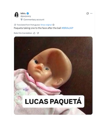 memes de Brasil-Japón