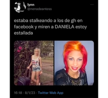 Las fotos de Daniela antes