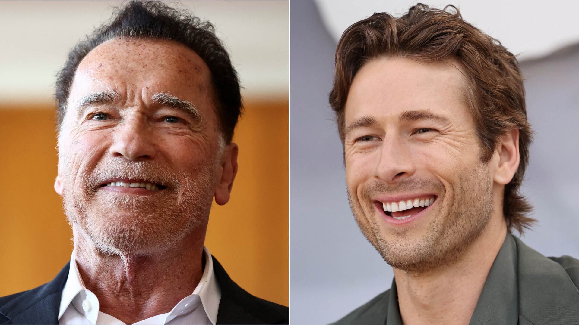 Glen Powell ha recibido el apoyo de Arnold Schwarzenegger para liderar el ‘remake’ de “Perseguido”